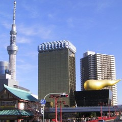 東京スカイツリー（R）とアサヒビール