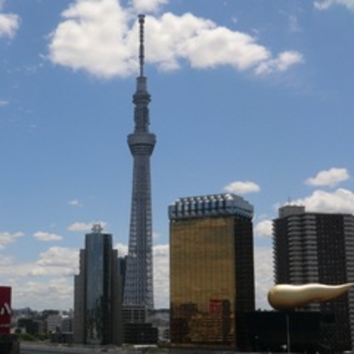 東京スカイツリー（R）とアサヒビール（２）