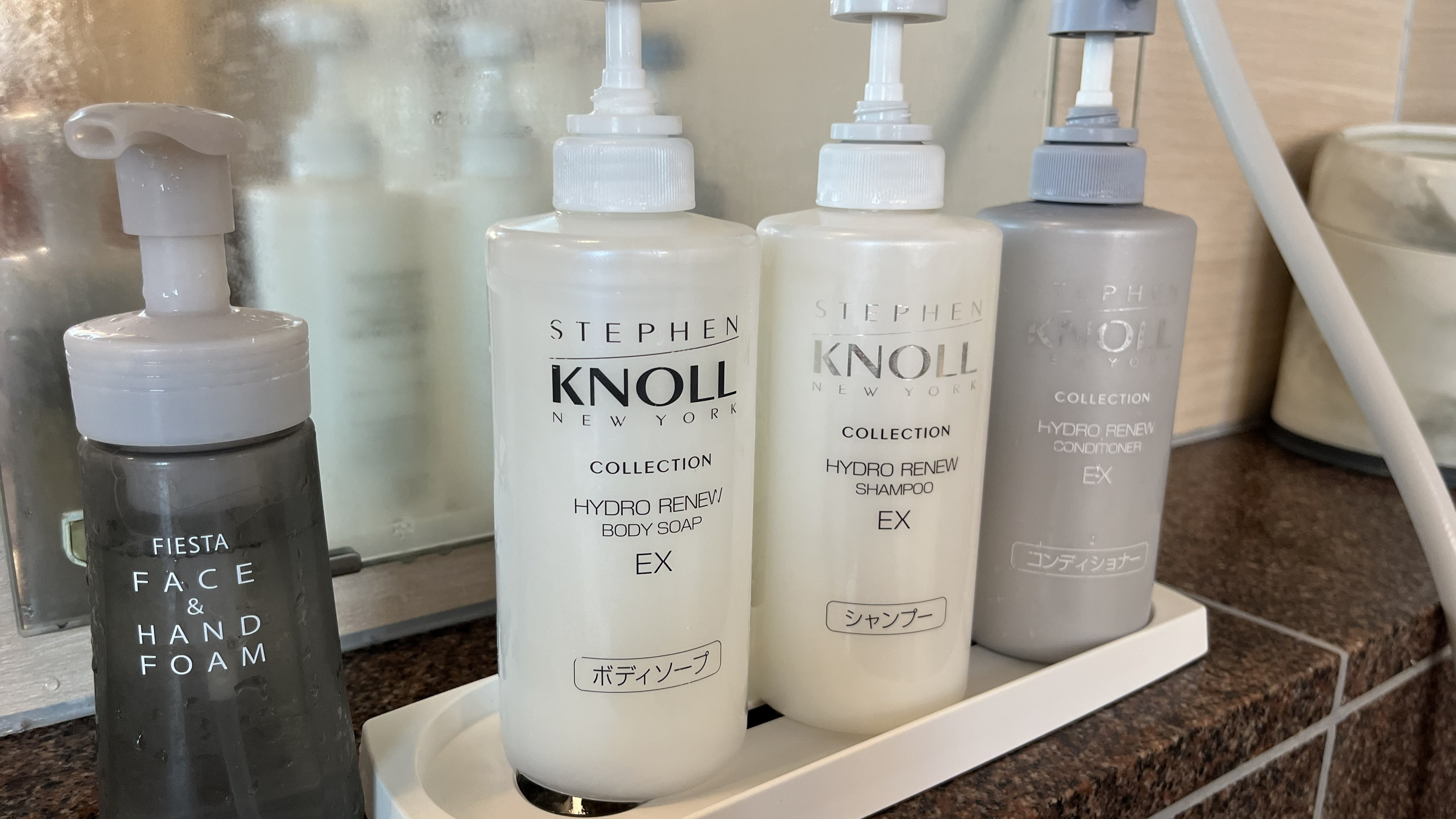 女性大浴場シャンプー類