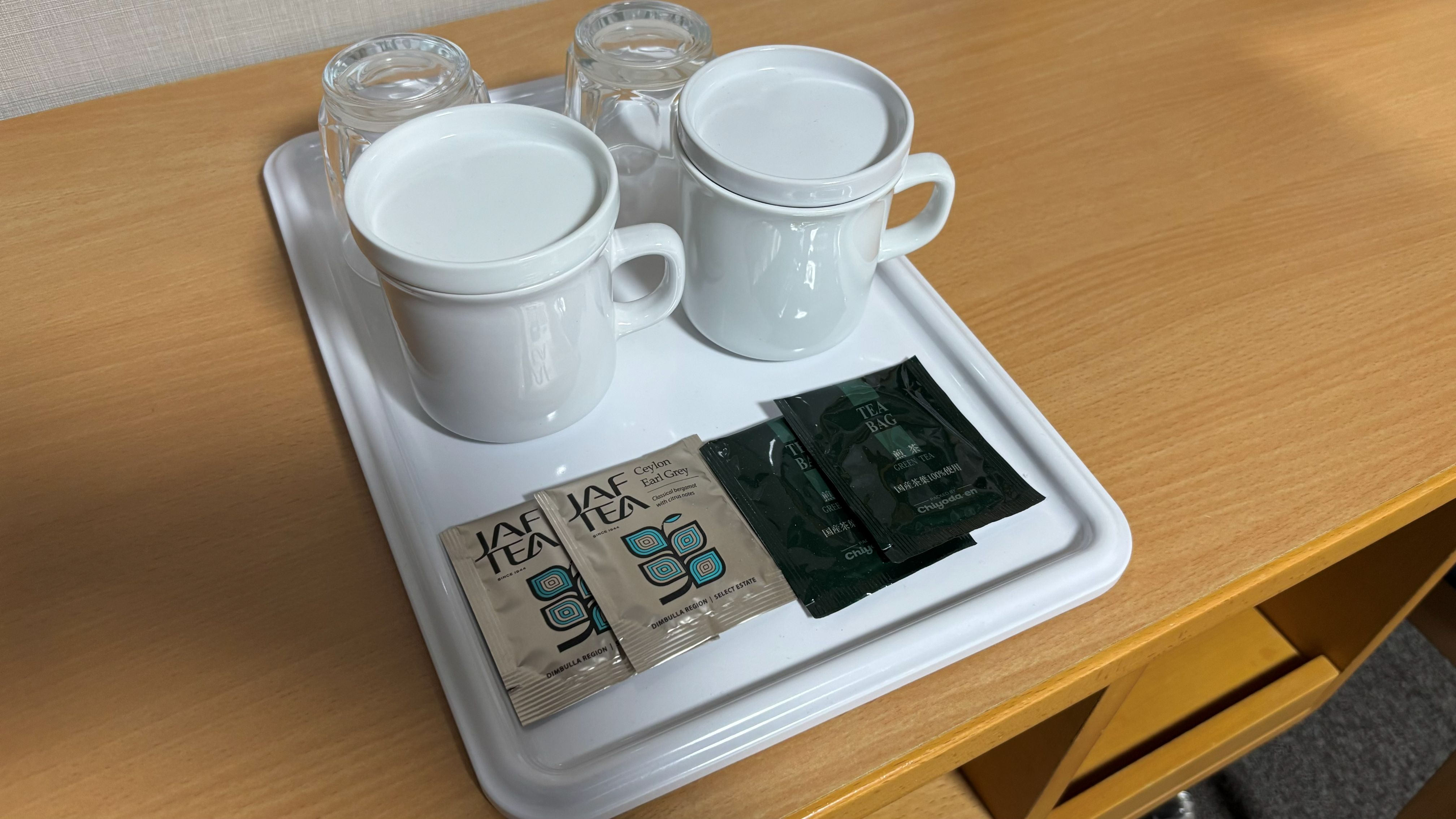 グラス・煎茶・紅茶