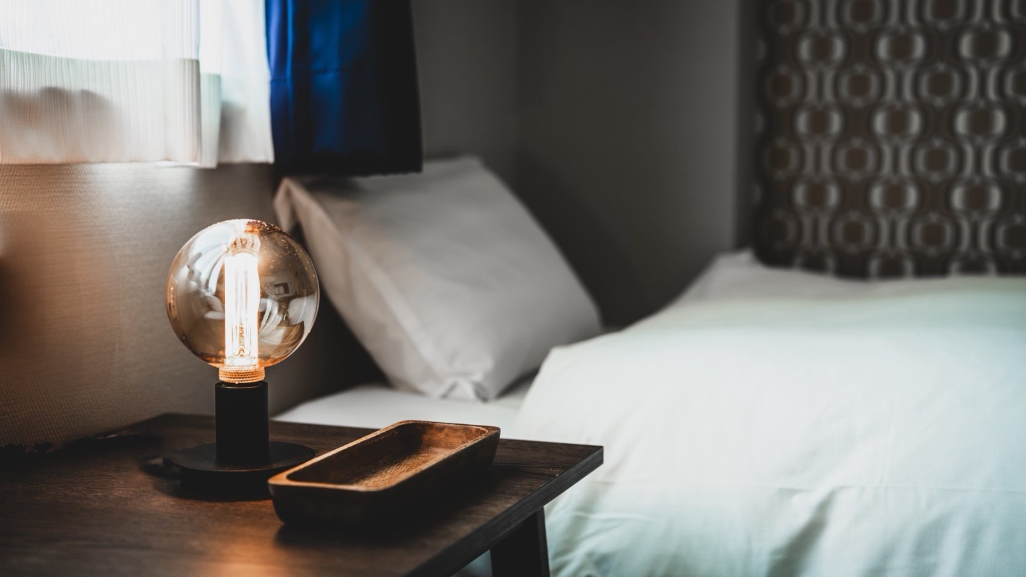 【客室】眠りの質にこだわる安眠マットで快適な睡眠を♪