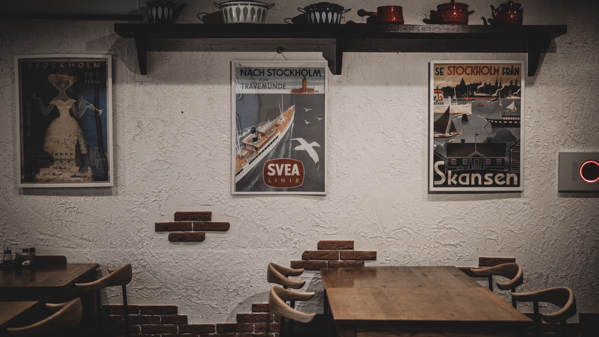 【レストラン】北欧テイストを取り入れた温かみのあるレストラン