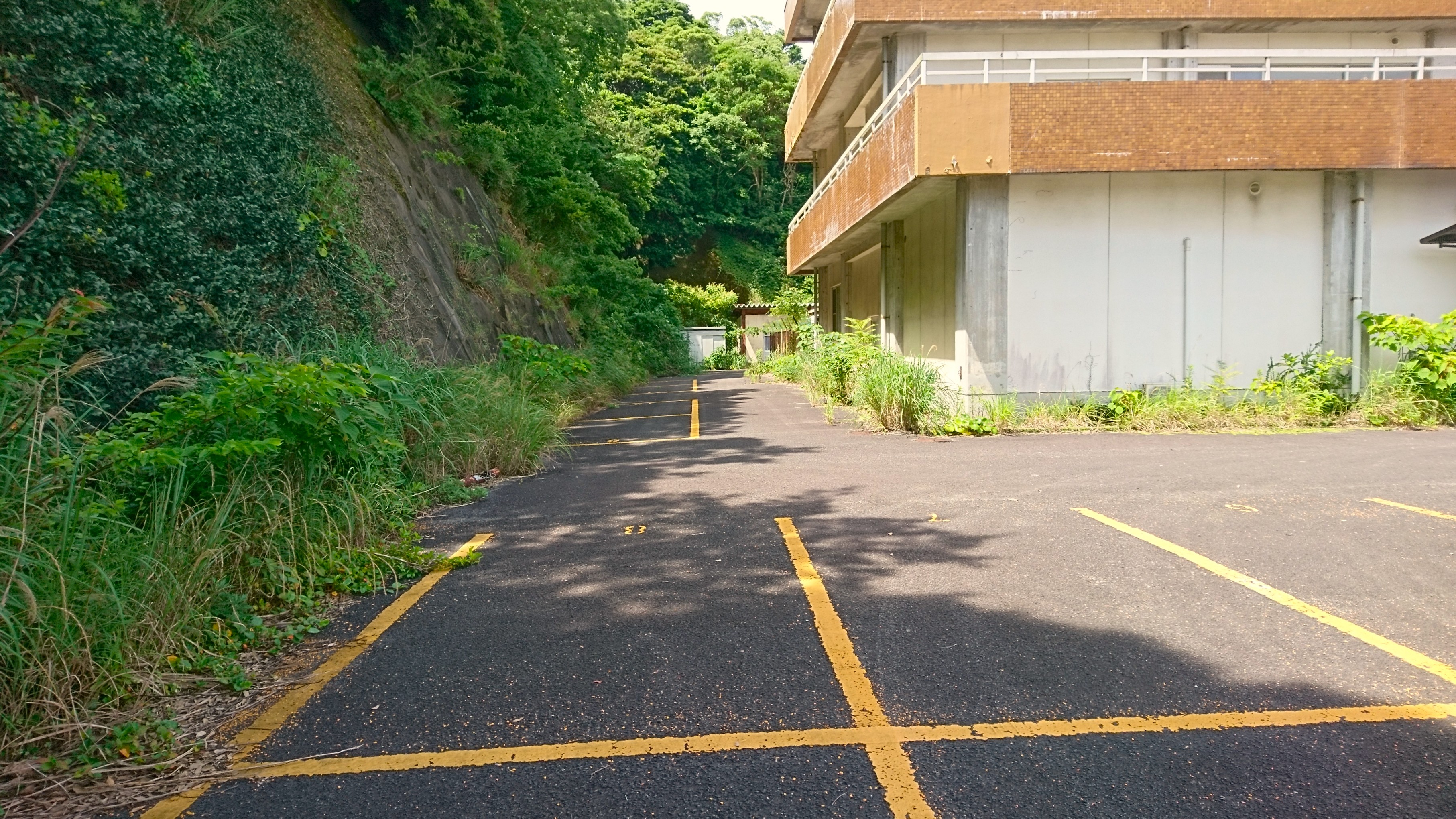 第二駐車場②