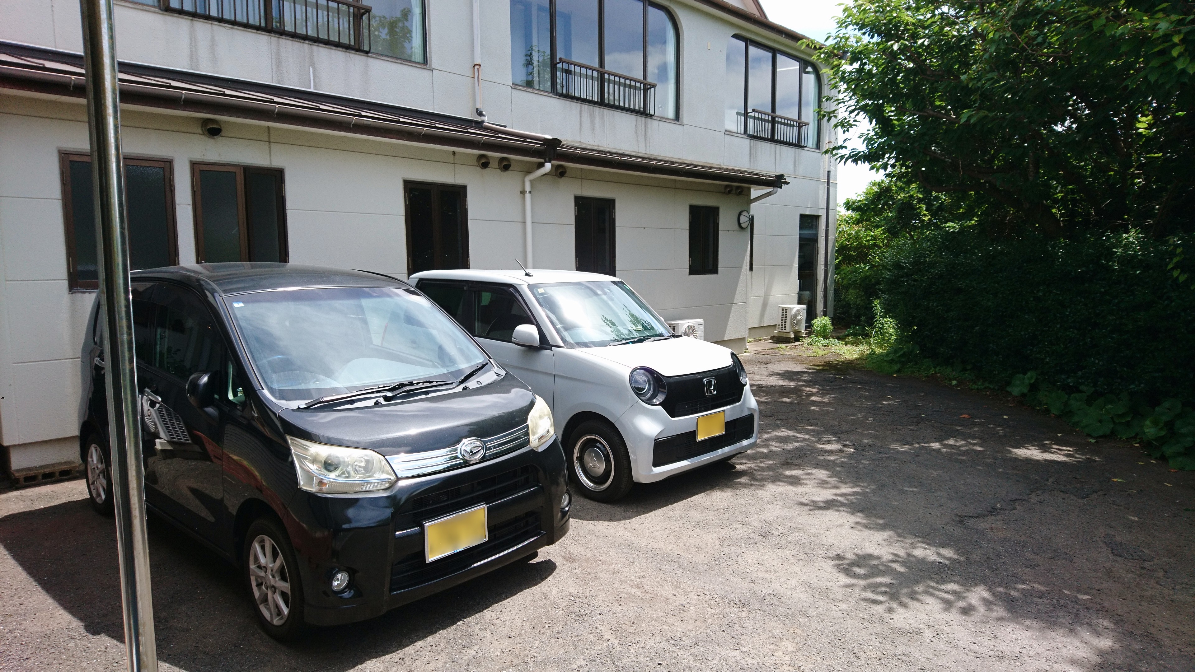 第一駐車場②