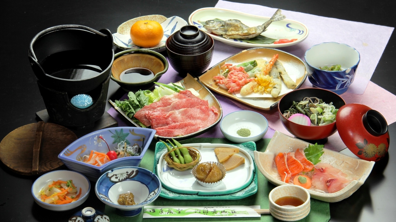 【牛しゃぶ】とろける飛騨牛をしゃぶしゃぶで！飛騨の味と温泉三昧《１泊２食付》