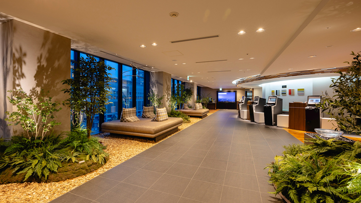 ＜2026年改装＞【ロビー】北海道の自然をコンセプトにした当館こだわりの空間