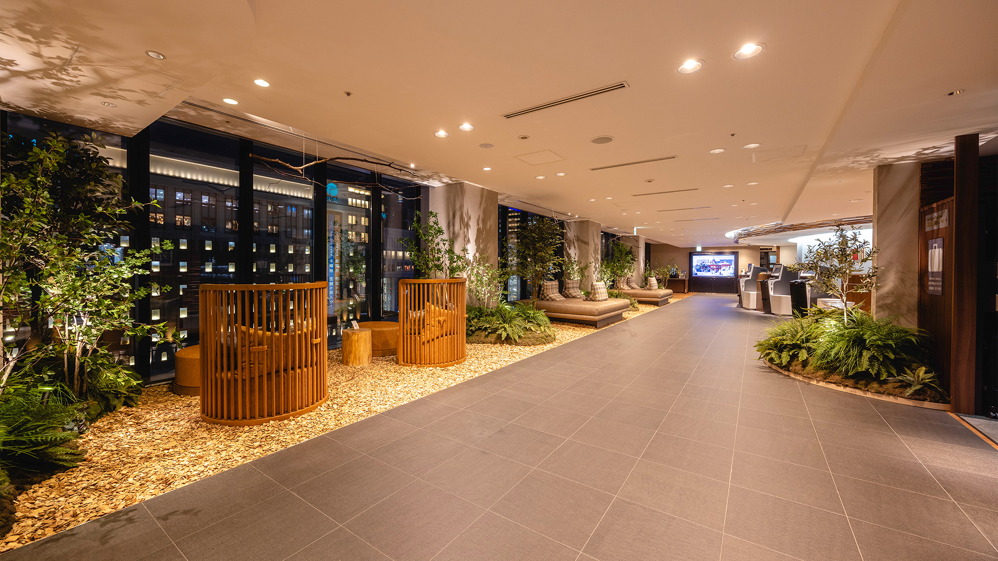 ＜2026年改装＞【ロビー】札幌の中心街にいながら、北海道の豊かな自然を体感していただけます