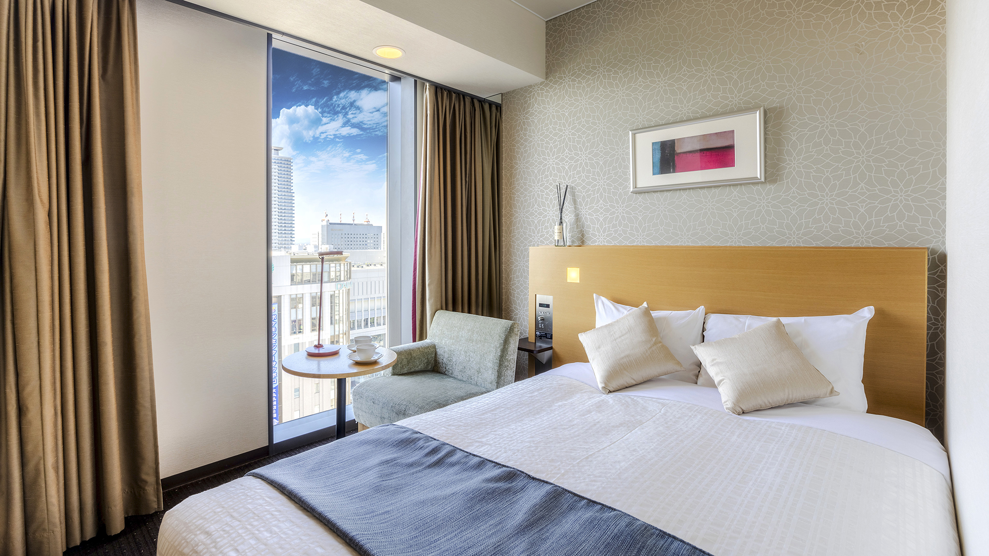 【エグゼクティブフロア：ダブル／15平米】旅に慣れた方にこそ選んでいただきたい「滞在」へのこだわ