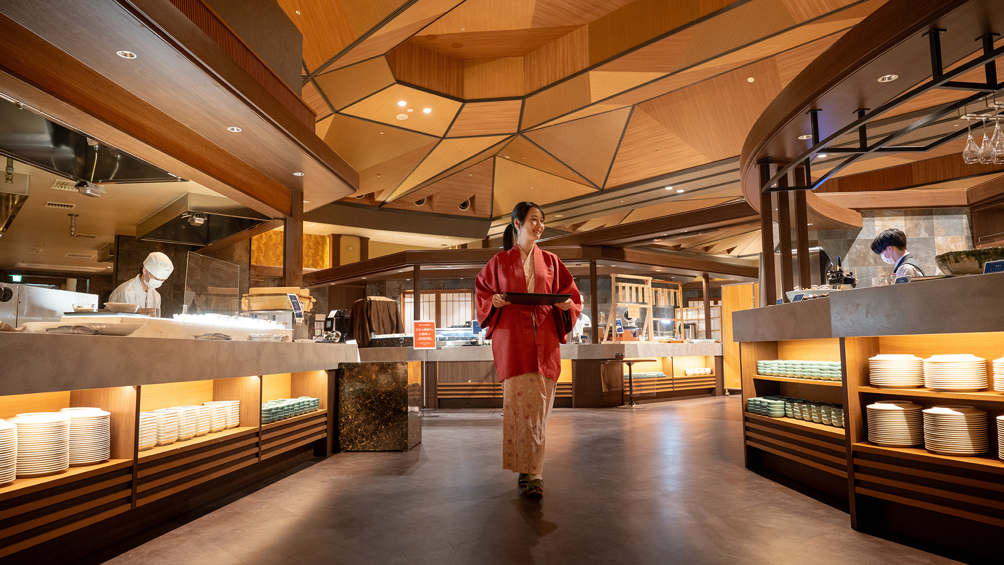 【ダイニングーMiyaginoー】お好みに合わせてお料理をお楽しみいただけるハーフビュッフェ形式