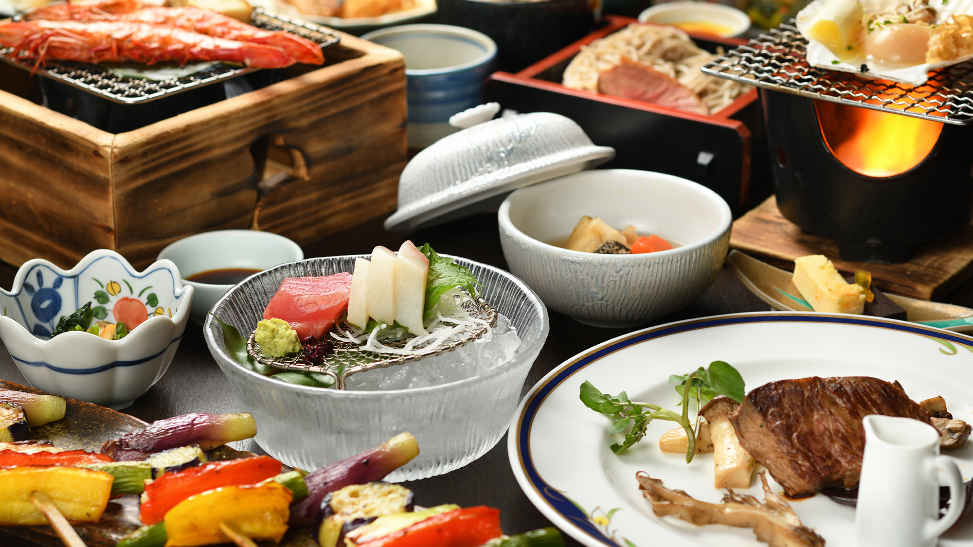 【ハーフビュッフェ】