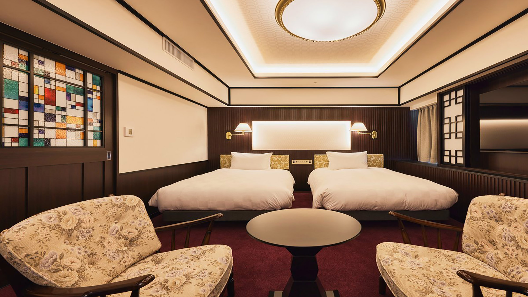 カピタンツインルーム◇32㎡◇ベッド幅120cm×2台