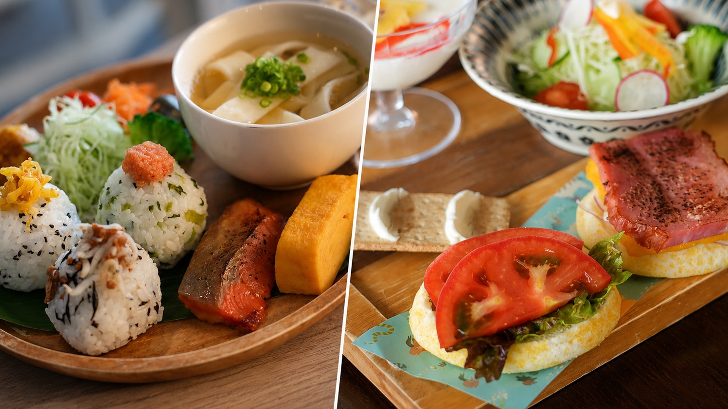 【caffelひなのさとで朝ごはんを！】和洋選べる朝ごはん付きプラン♪