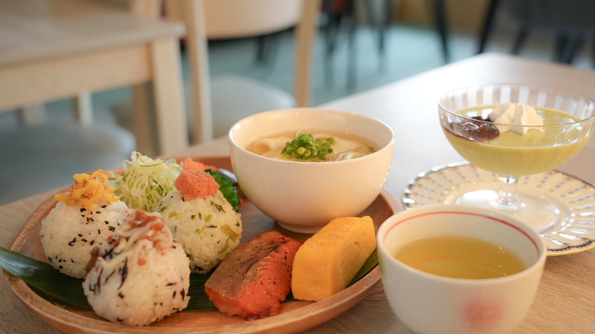 【caffelひなのさとで朝ごはんを！】和洋選べる朝ごはん付きプラン♪