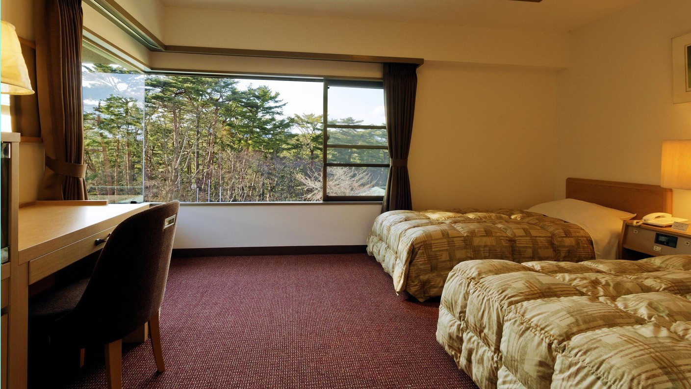 エコノミーツインルーム(松林側)
