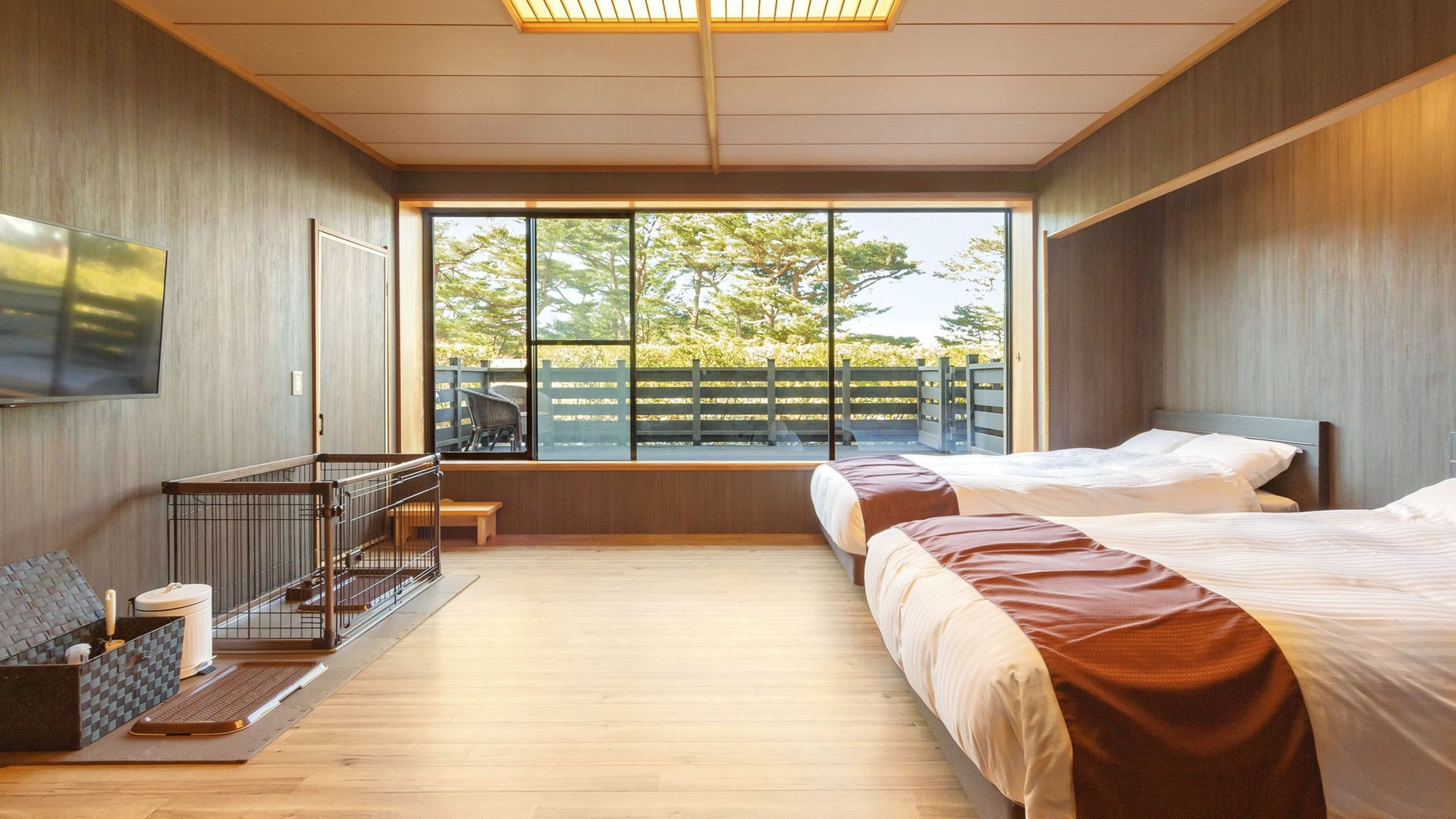 ペット同伴洋室ツインルーム