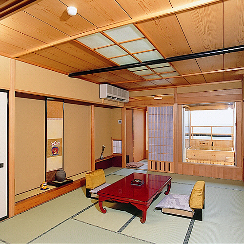 Semi-special room "Forget-me-not" (semi-special room with open-air bath 13 tatami mats)