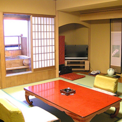 露天風呂付客室　『秋桜』　一例