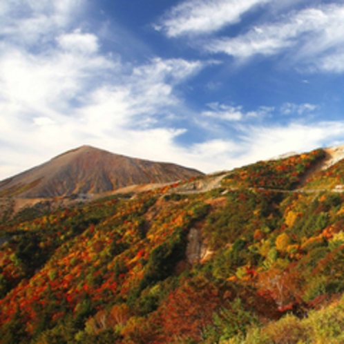 天狗の庭・・絶景の紅葉。例年では10月中旬〜11月下旬が見ごろです。（冬季閉鎖）