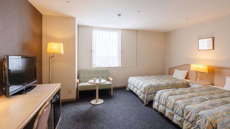 ■喫煙■ツイン［広々24平米・無線LAN］