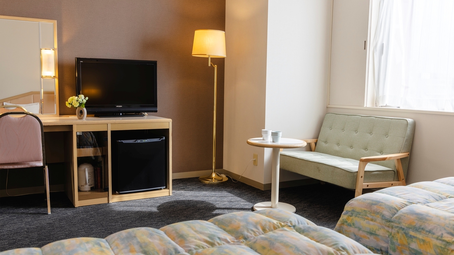 □禁煙□ツイン［広々24平米・無線LAN］