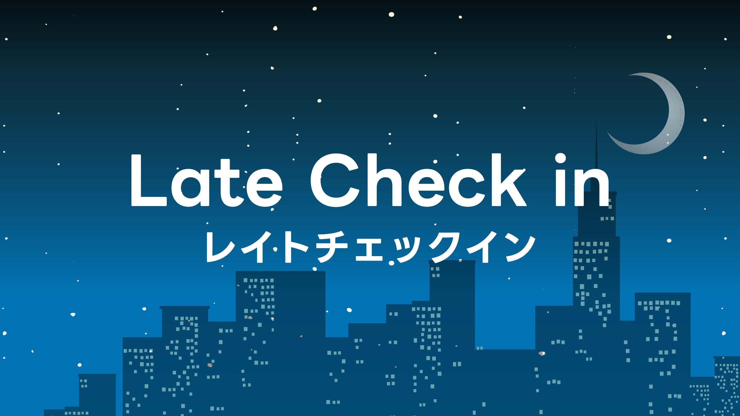 レイトチェックインお得プラン 22時IN〜翌朝10時まで〜朝食付