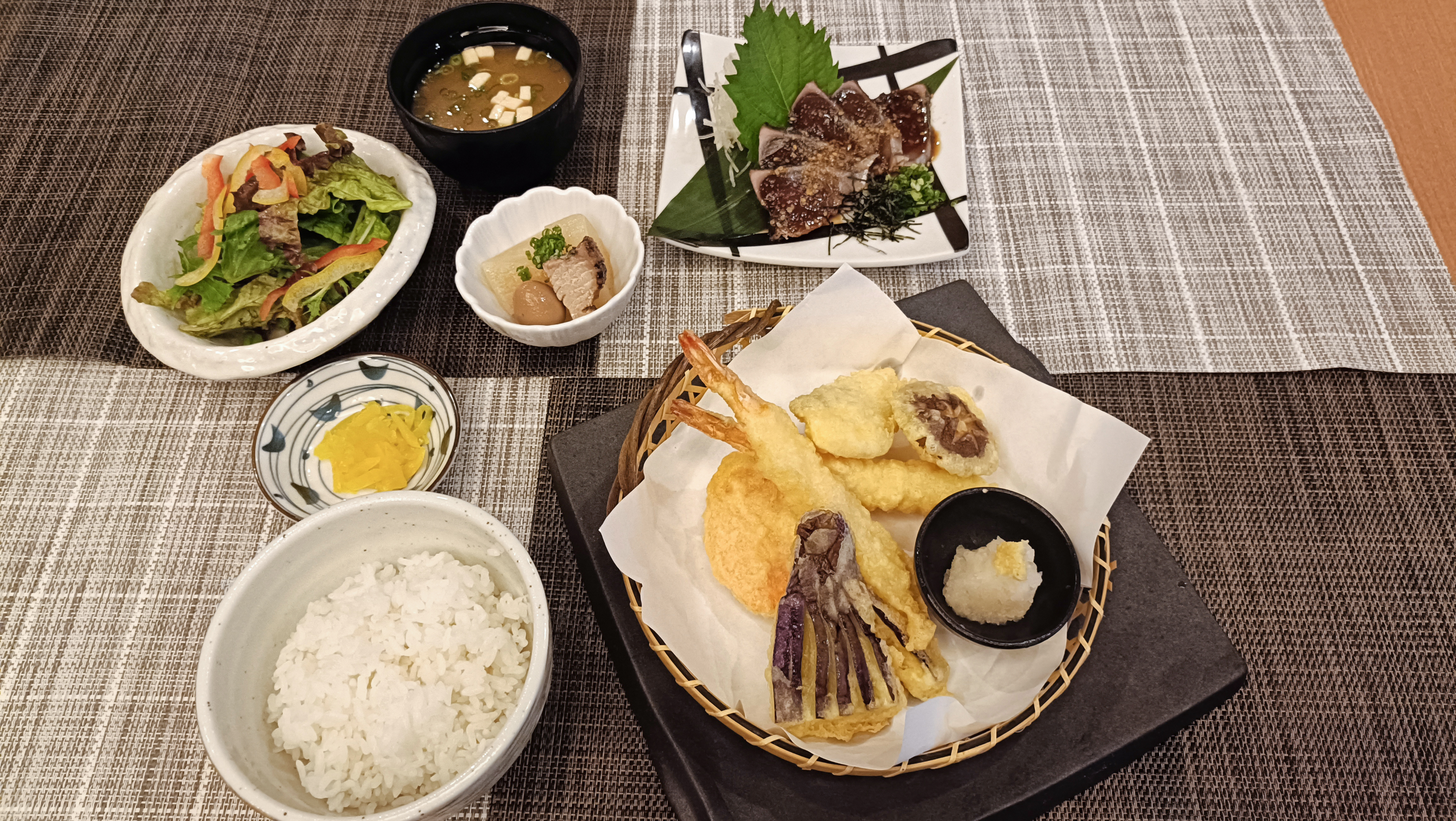 天麩羅盛り合わせ