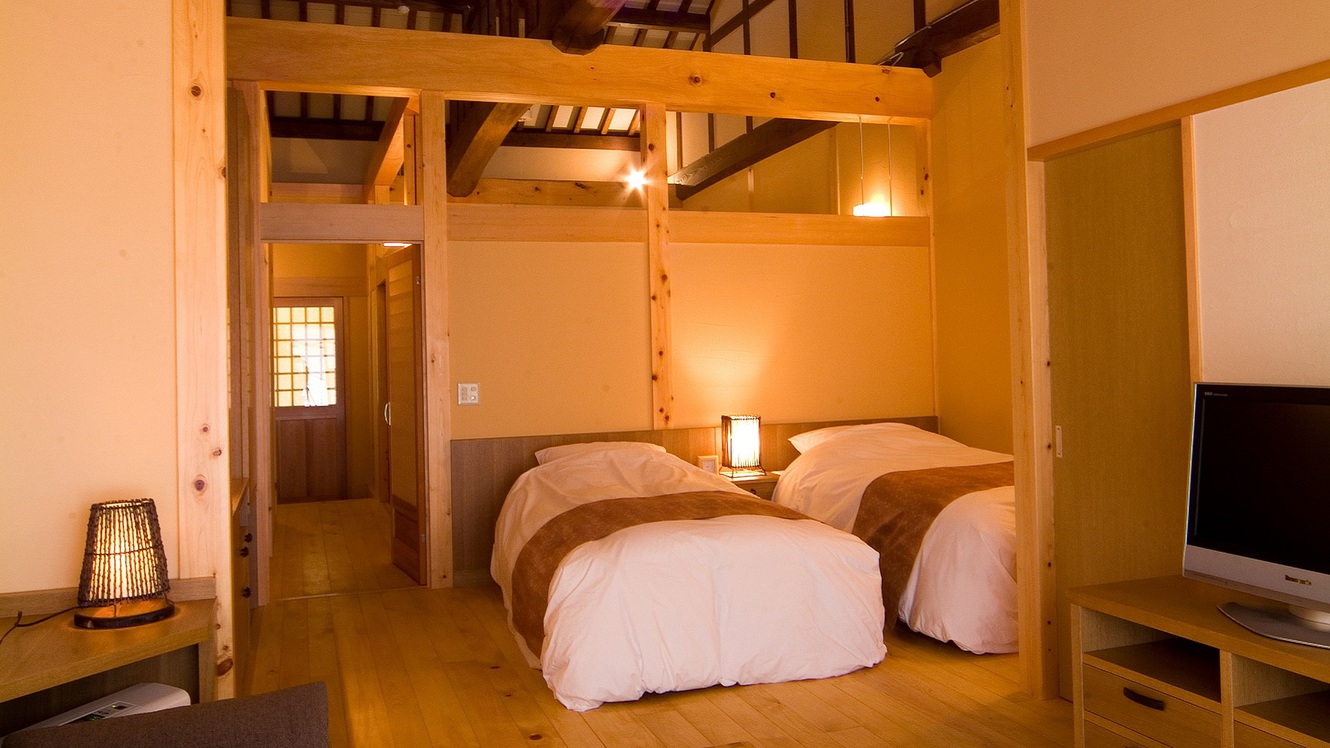 【露天風呂付客室：姫子松の抄】一例