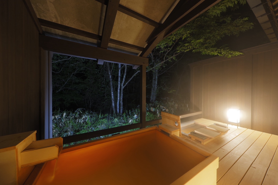 【客室一例】姫子松の抄（露天風呂）