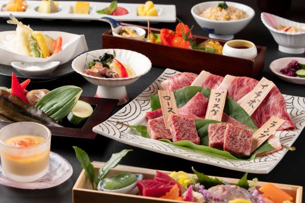 飛騨牛炙り焼会席