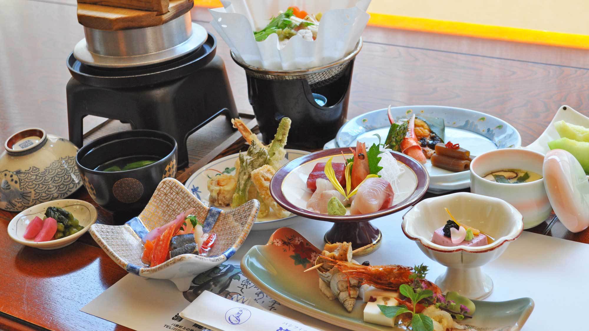 現金特価【夕・朝食2食付】★☆基本のキ☆★季節のおすすめ膳プラン