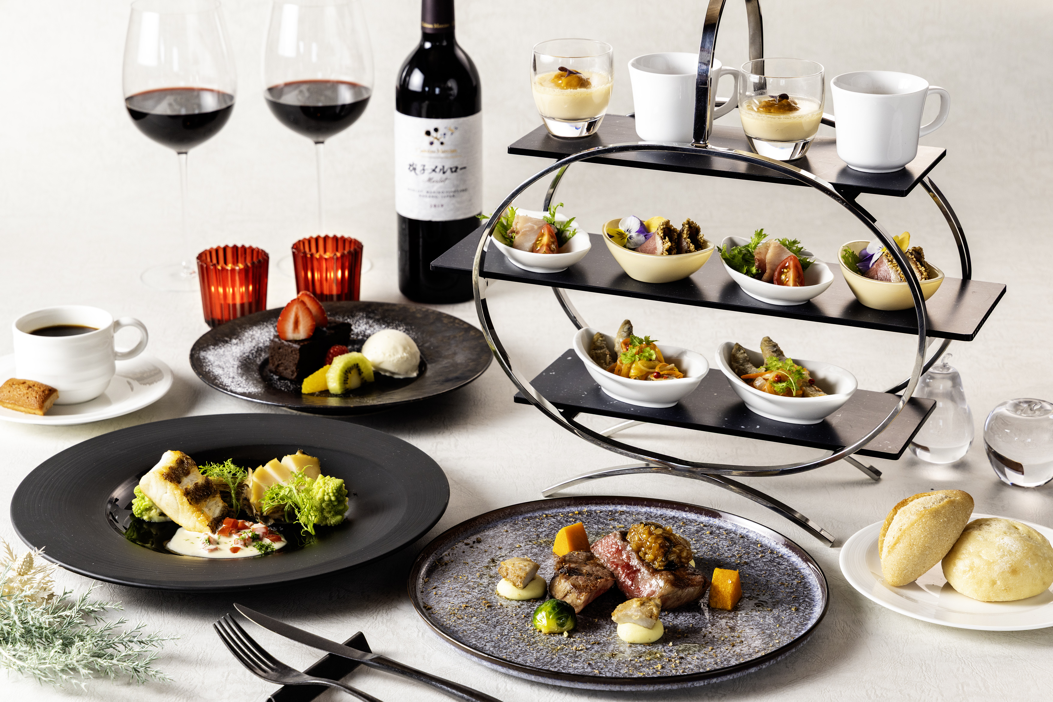 【ディナー】25階マンハッタンテーブル