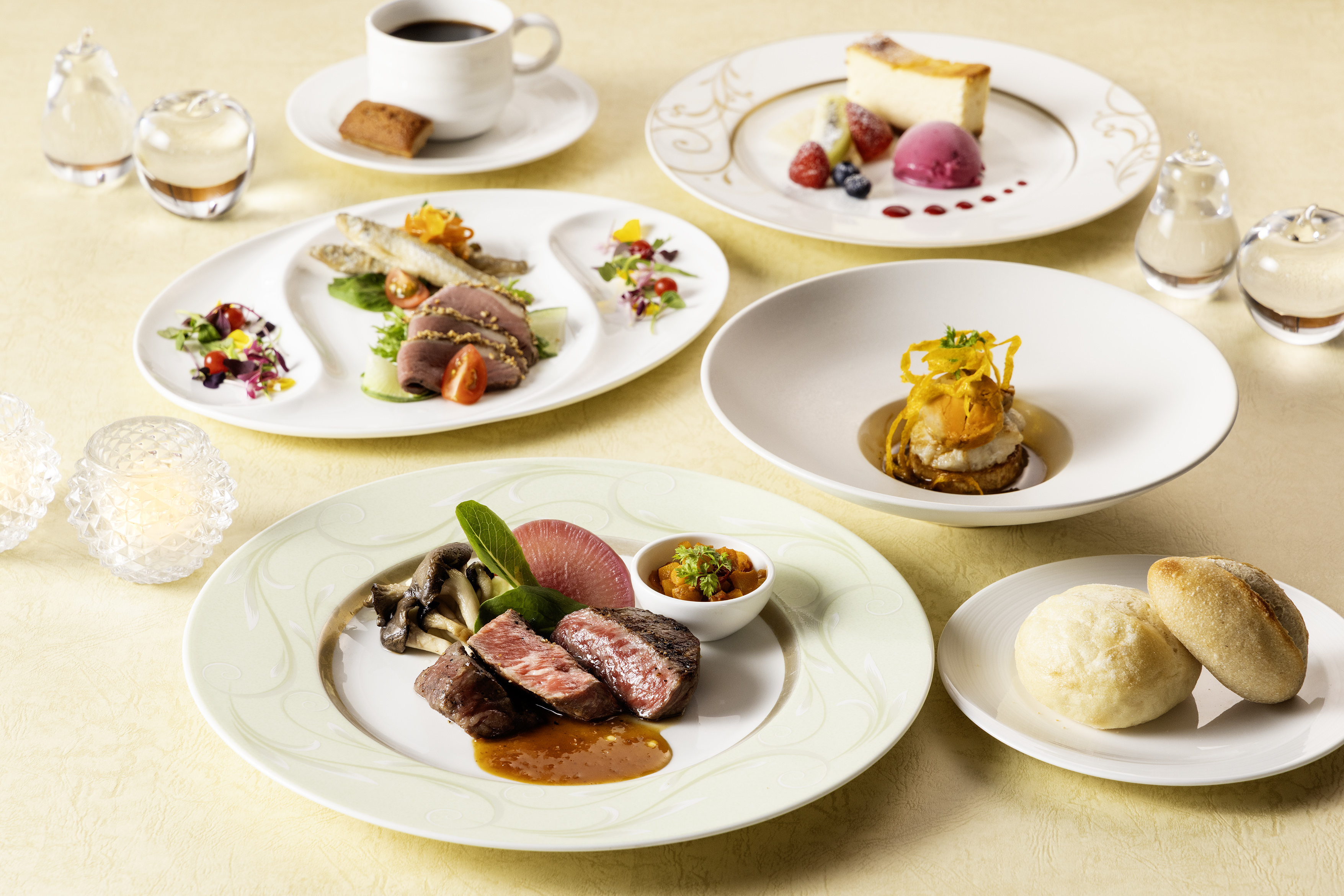 【ディナー】25階マンハッタンテーブル