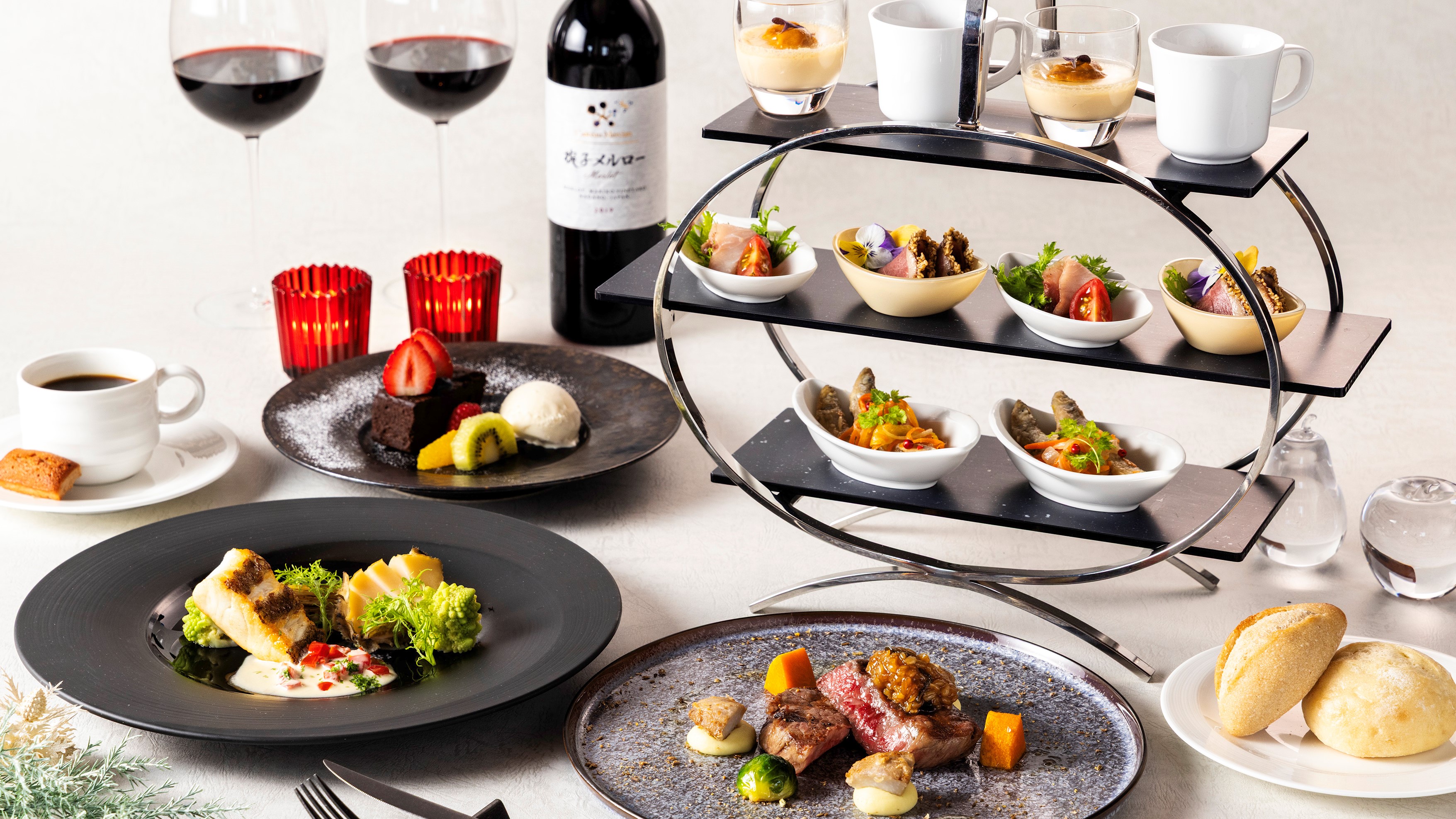 【ディナー】本館25階マンハッタンテーブル