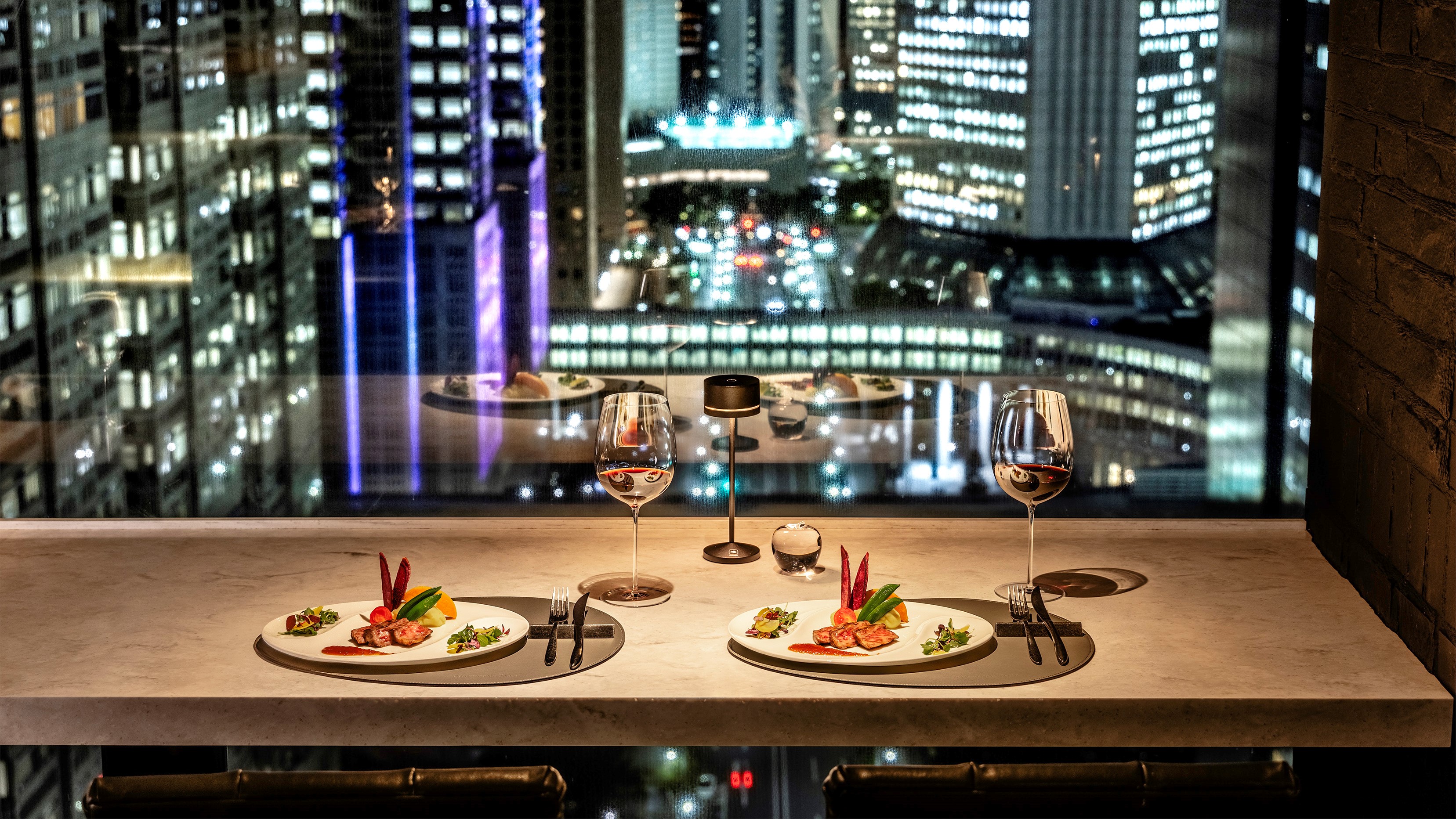 【ディナー】本館25階マンハッタンテーブル