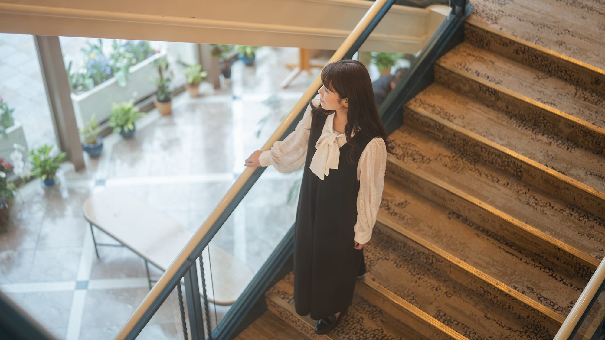 館内は、時がゆったりと流れるようなレトロクラシックな空間です。