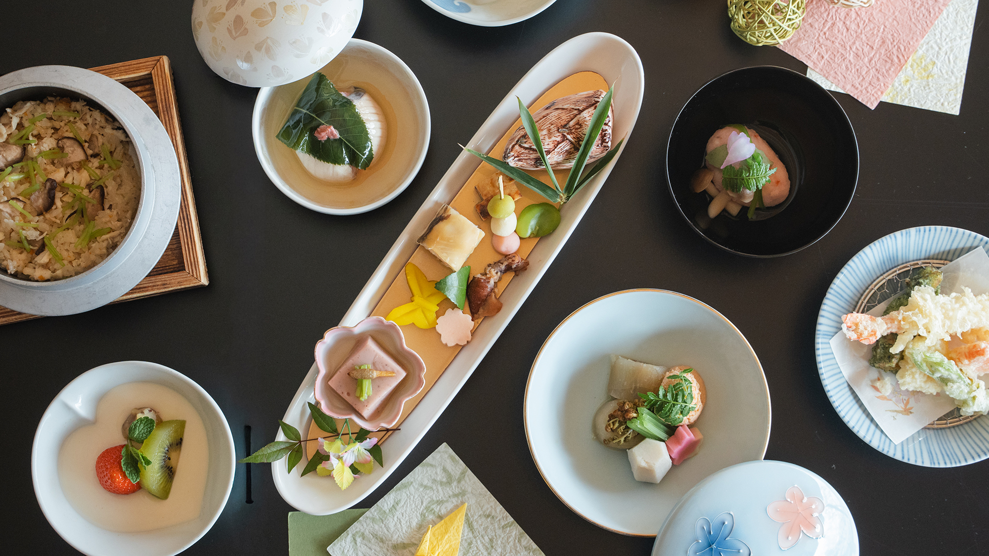 【ご夕食：宝来会席】量・質ともにワンランク上の食体験を。