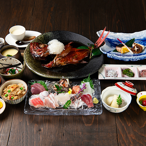 【年越し・２泊限定プラン】豪華グルメ三昧！金目鯛や高級食材に舌鼓♪海一望絶景温泉も独占！初日の出OK