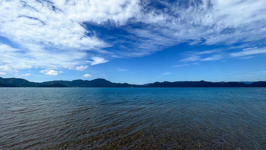 #周辺観光　日本で最も深い田沢湖