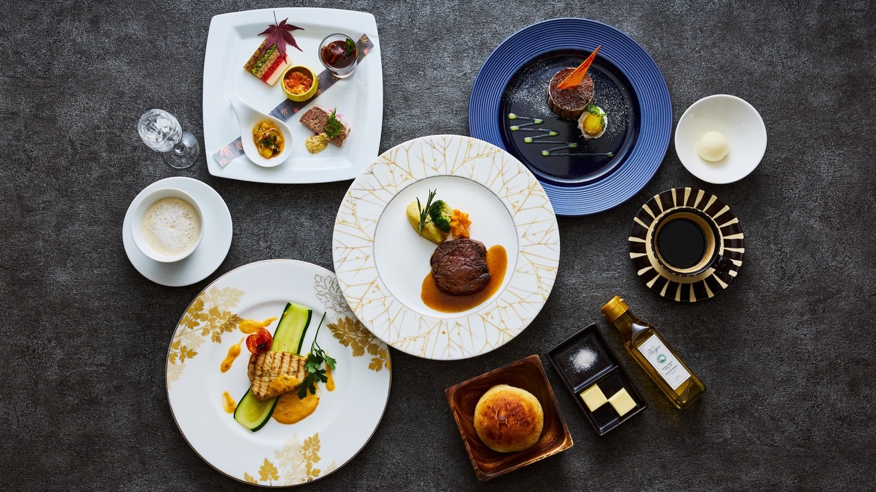 【早期割45】＜2食付/洋食＞最大15％割引☆創作フレンチコースと朝食バイキングを心ゆくまで♪