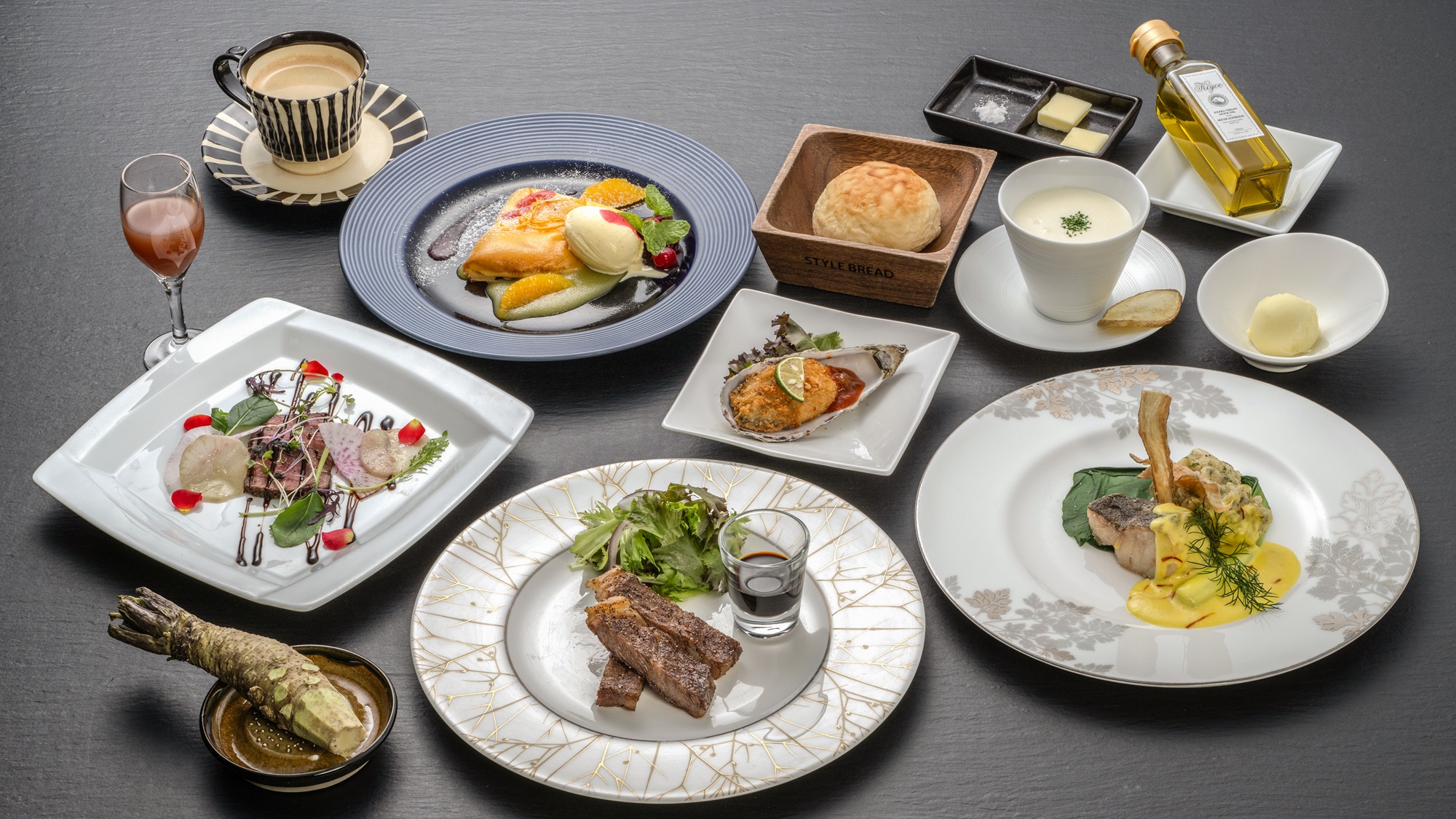 【本館1階/洋食レストラン-ノンノ-】創作フレンチコース
