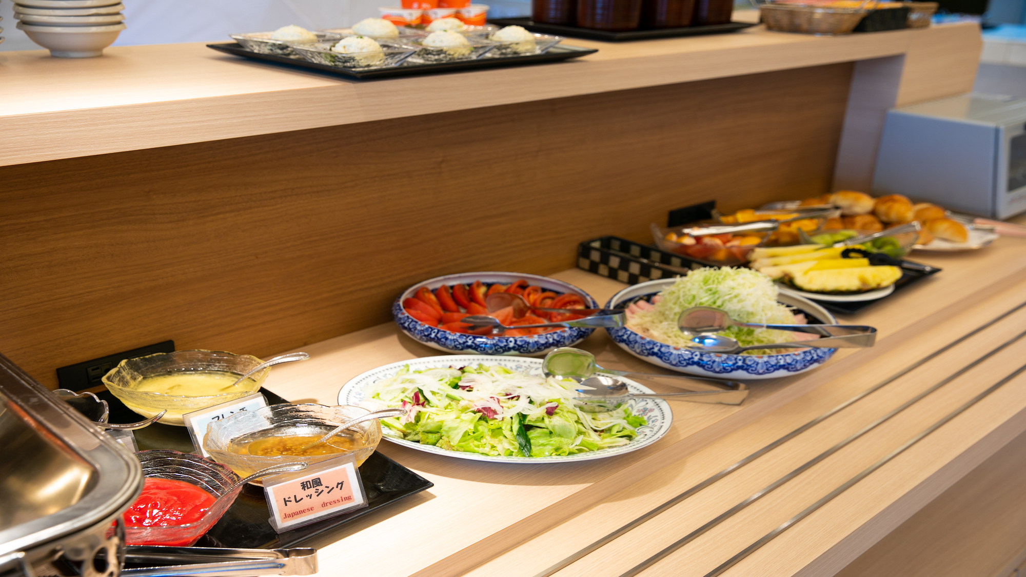 朝食ビュッフェ