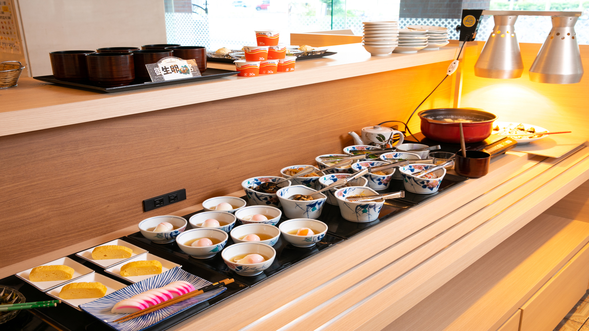 朝食ビュッフェ