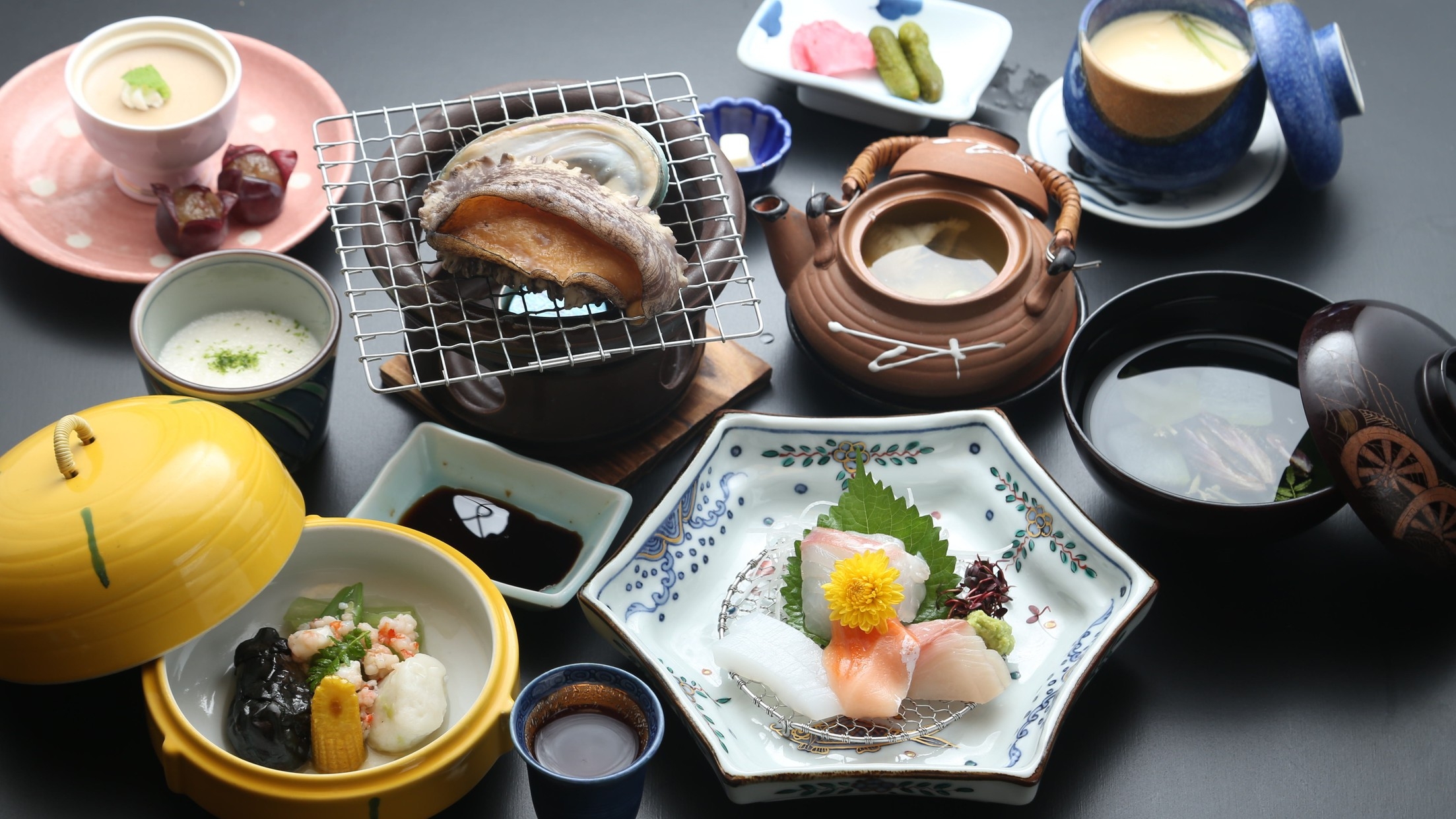 【美味少量◆大人の贅沢旅】山陰の旬の味覚を少しずつ味わうくつろぎの旅《乾杯ドリンク付》｜一泊二食