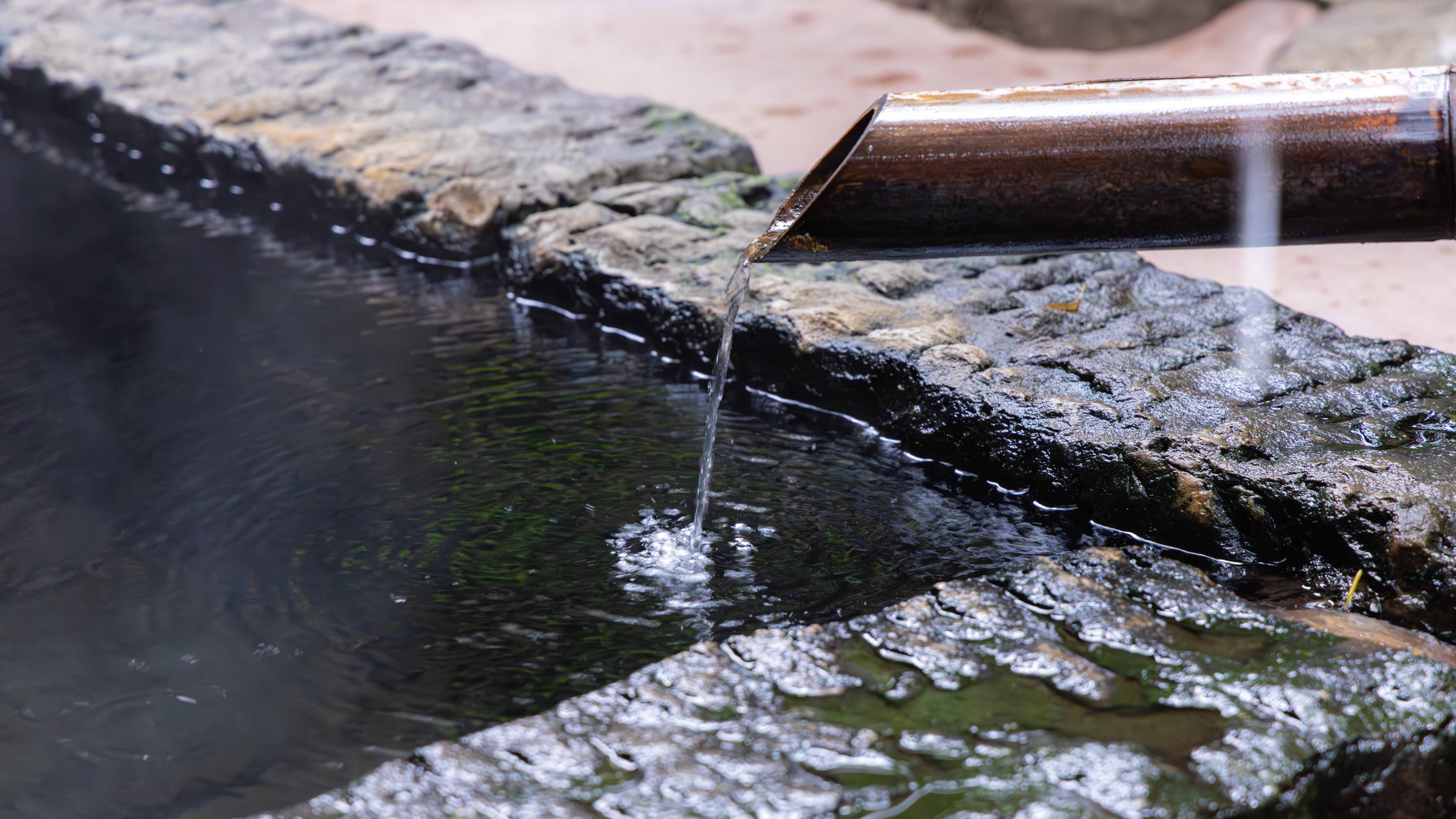 露天風呂付き客室　羽衣