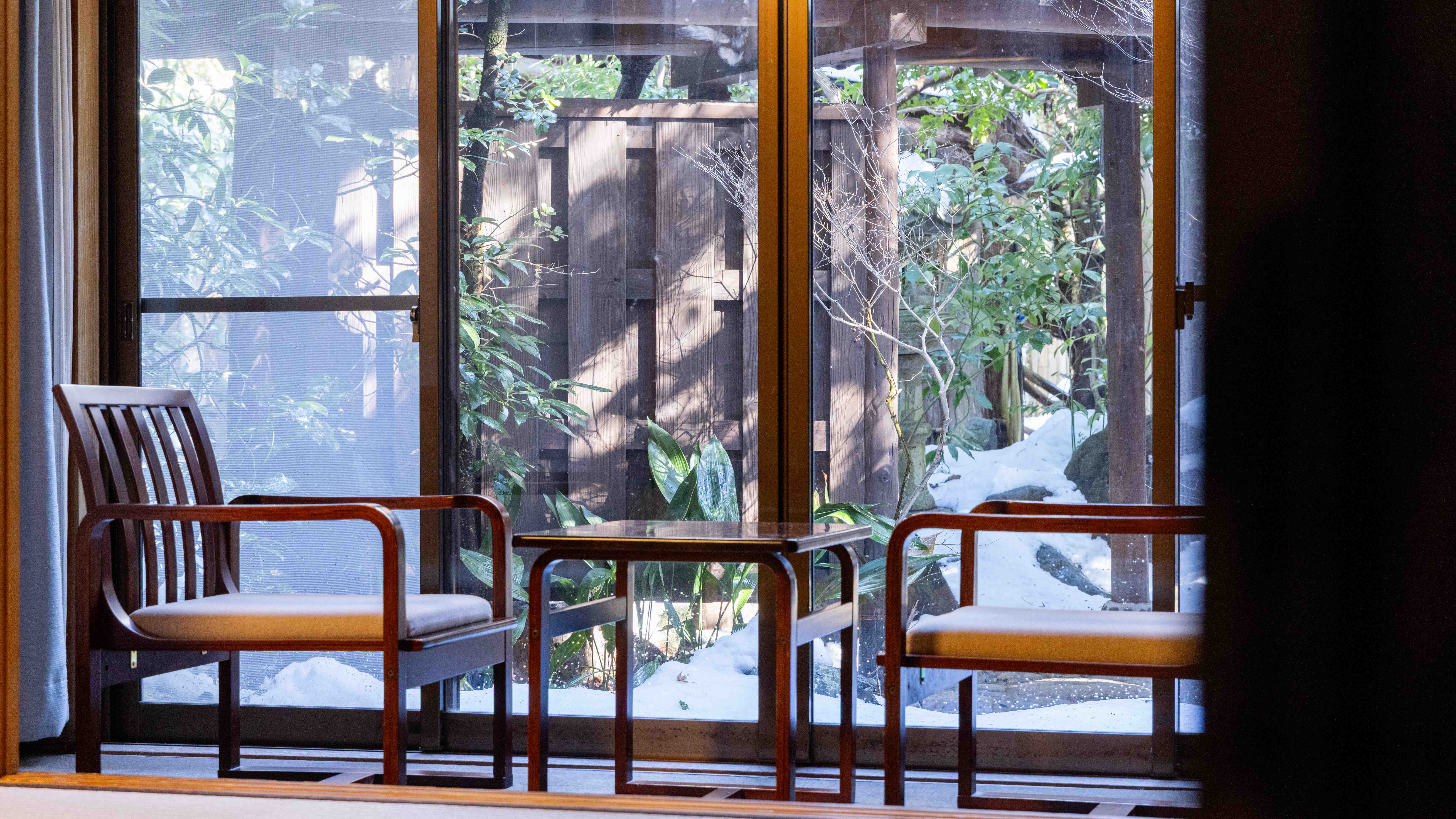 露天風呂付き客室　羽衣