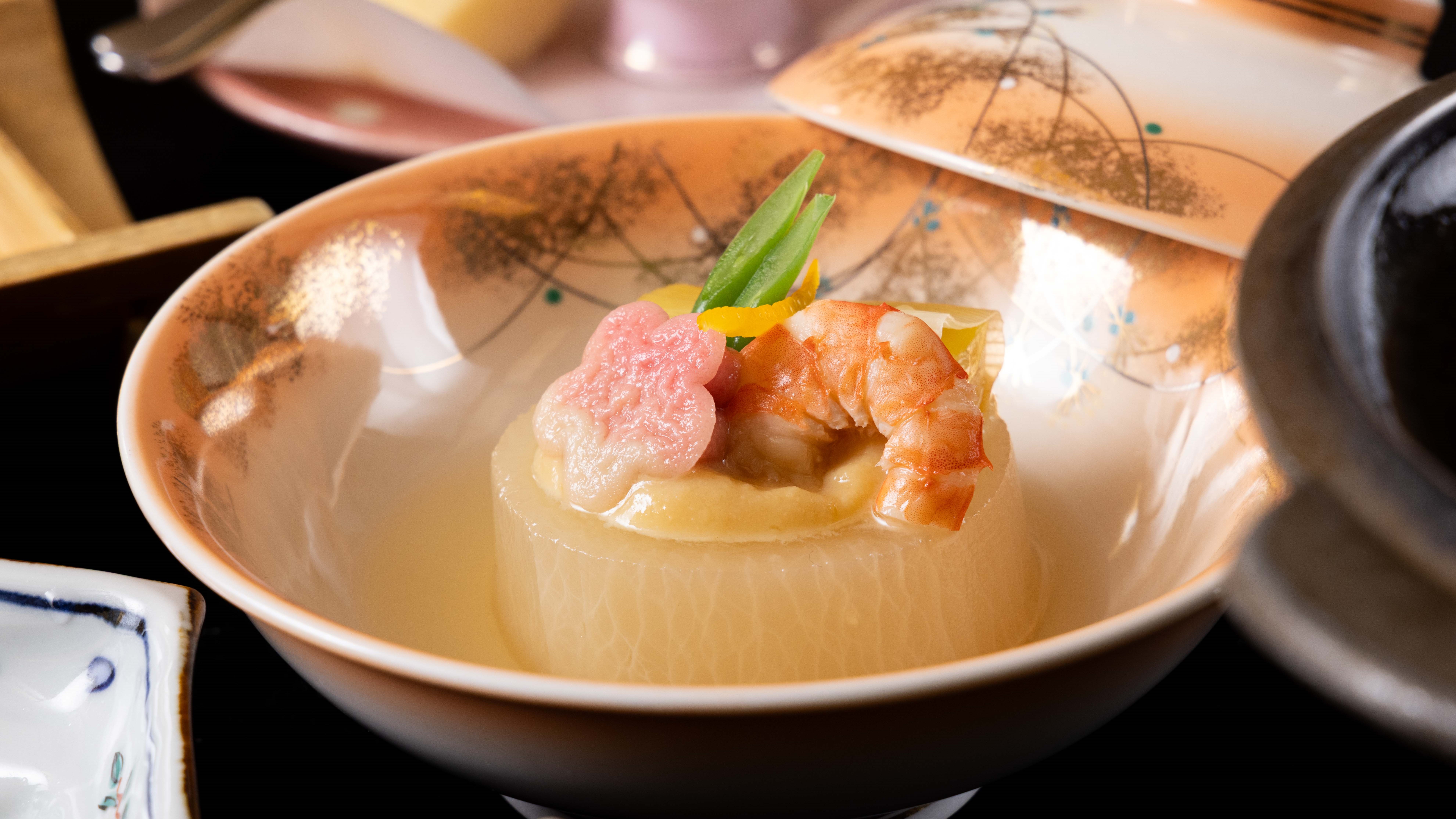 山海会席　料理一例