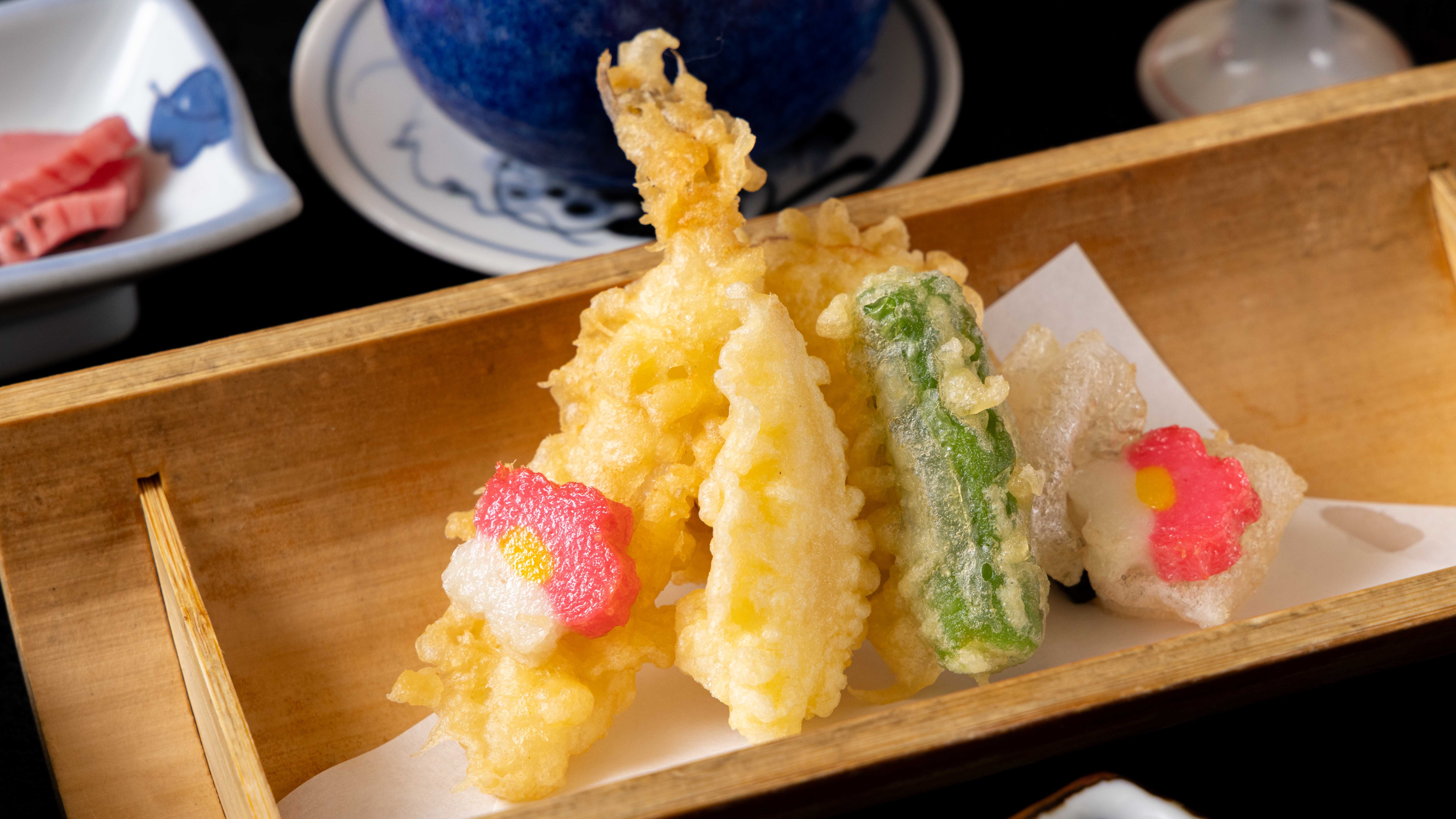 モサエビ会席　料理一例