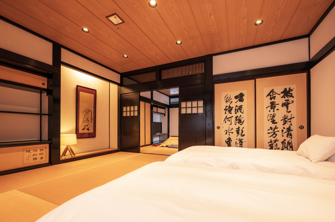 別館万葉亭2F【楢】2名用一般客室【40平米】シモンズベッド