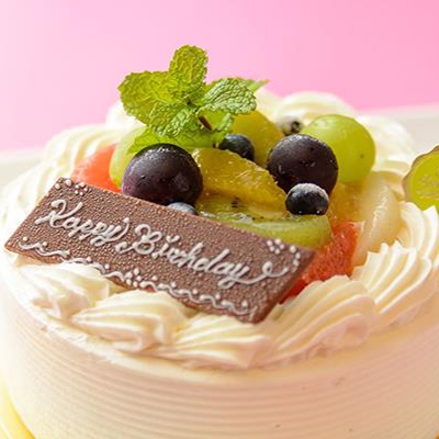 【お祝いプラン】誕生日・記念日を特別な一日に♪メッセージ付ケーキ＆スパークリングワイン（ボトル）付