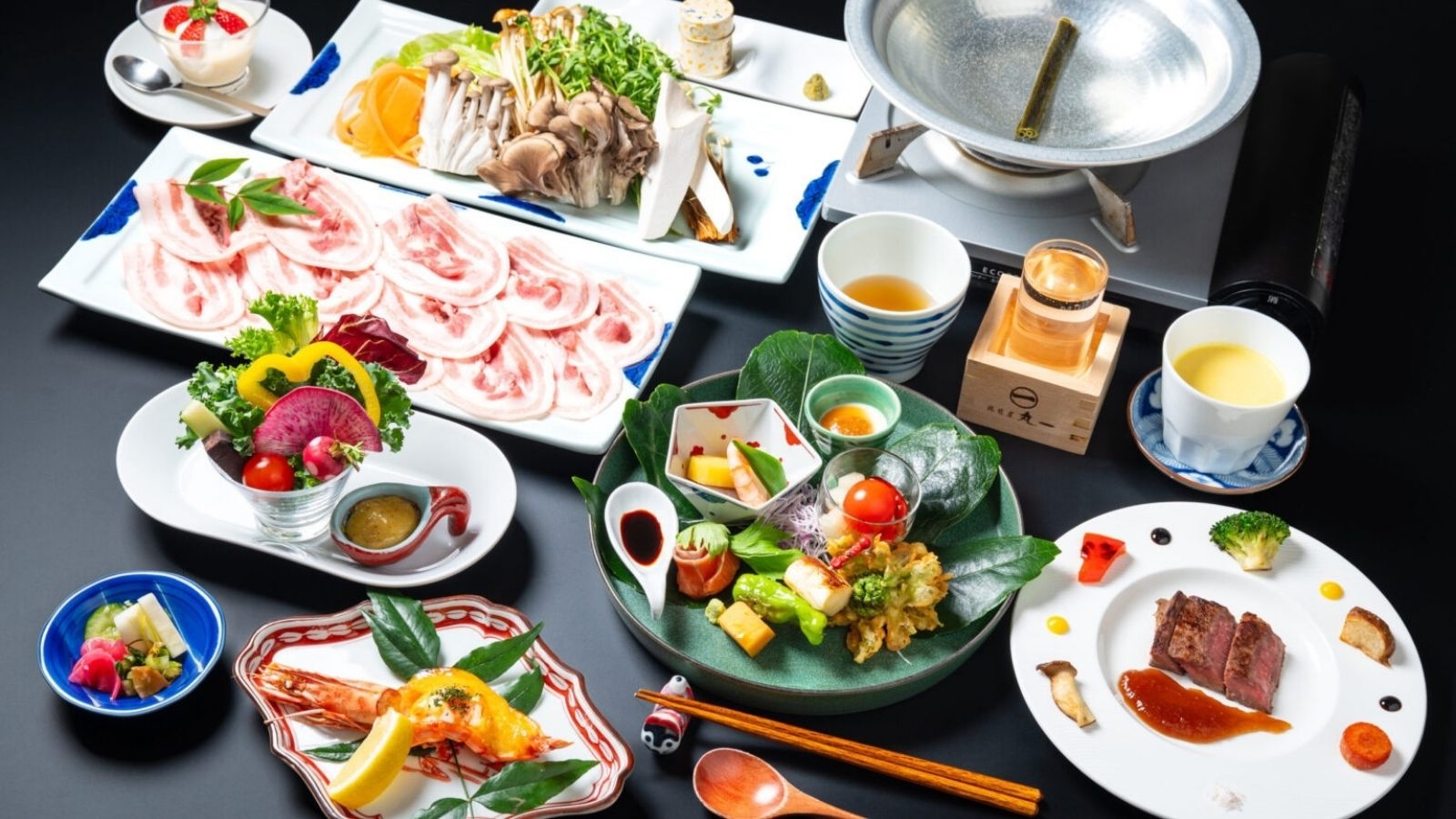 【初回宿泊限定プラン】初めての方限定◆最大8000円お得な名物しゃぶしゃぶプラン＜1泊2食＞